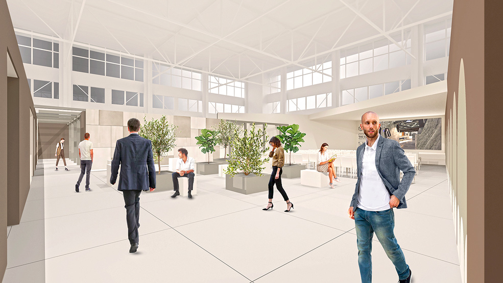 foto quadriportico Cersaie