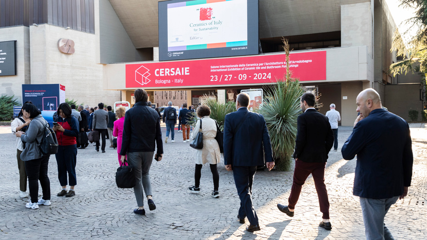 foto ingresso Cersaie