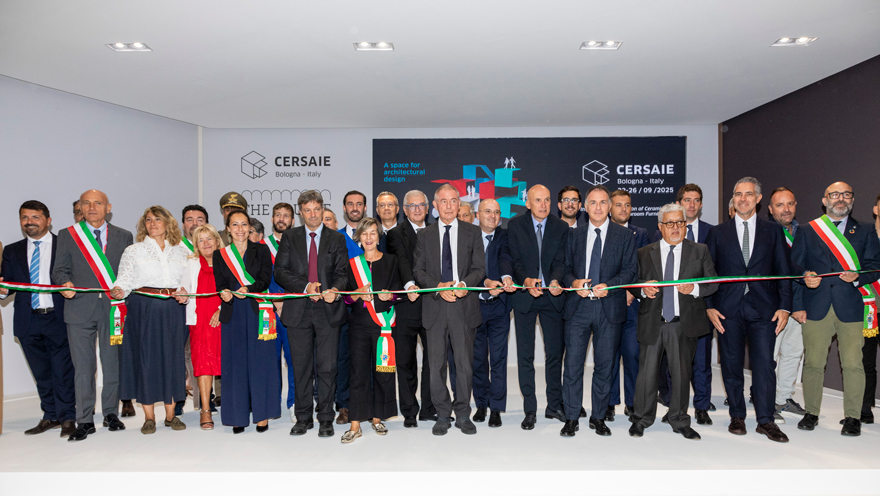 Cersaie - inaugurazione 22 settembre 2025