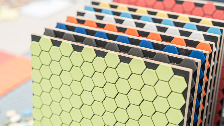 espositore ceramiche